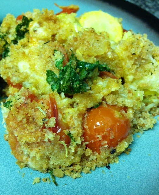 Squash and Tomato Bake