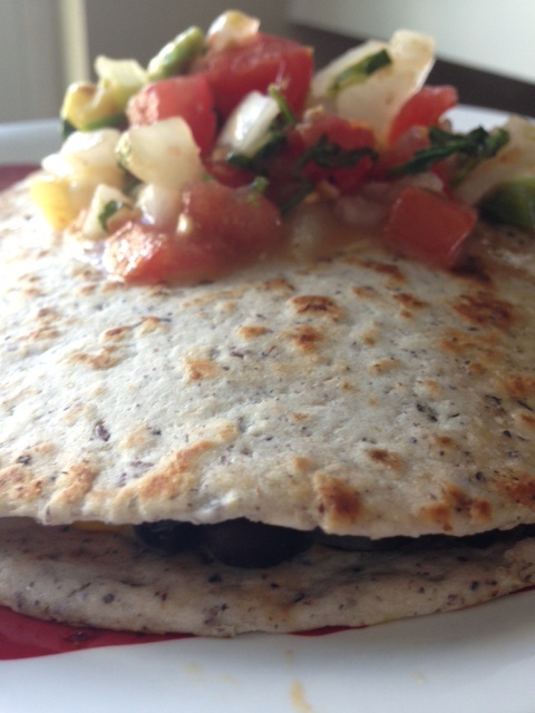 Black Bean Quesadillas