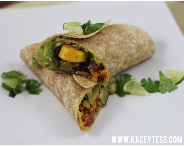 {vegan} Veggie Burritos