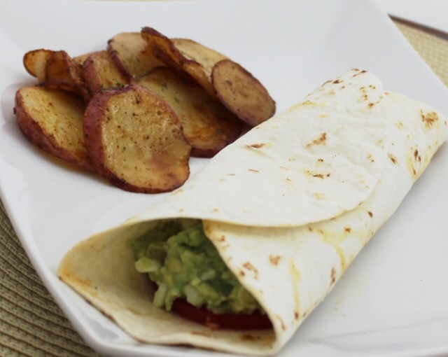 Paprika Potatoes & Egg Salad&nbsp;Wraps
