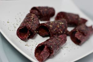 Chia Seed Fruit Roll Ups