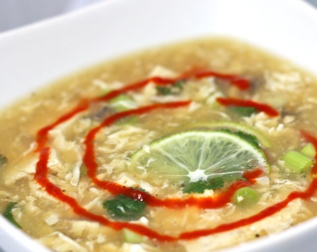 Hot and Sour Egg Drop&nbsp;Soup
