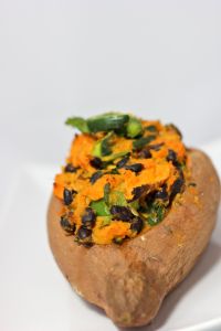 Twice Baked Sweet Potato