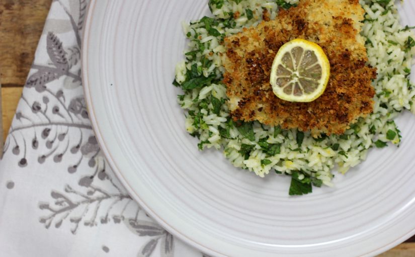 Panko-Lemon Cod