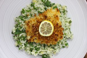Lemon-Panko Cod