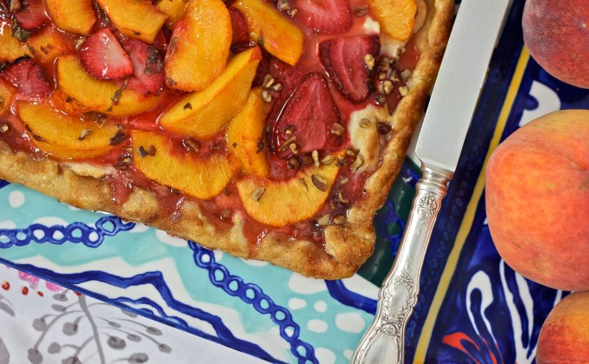 Honey-Peach Tart
