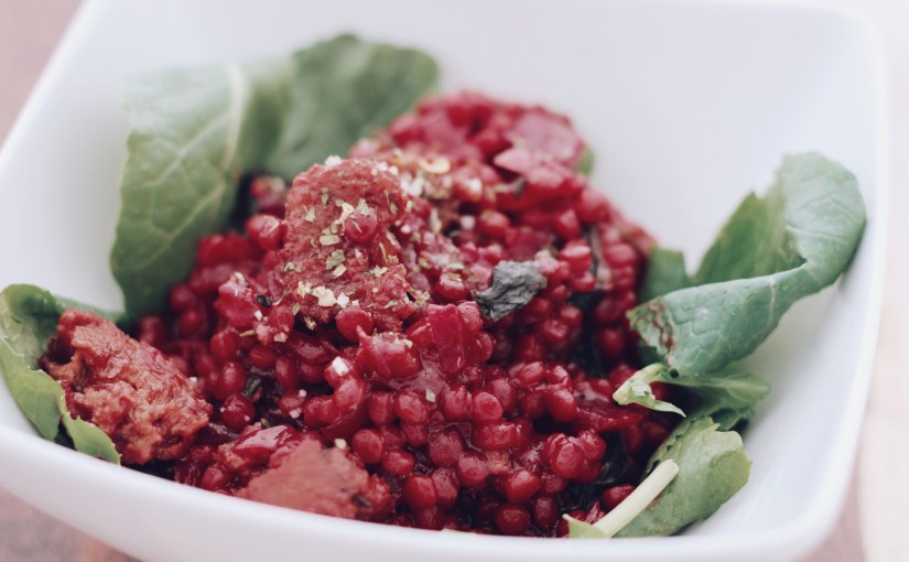 Beet Couscous